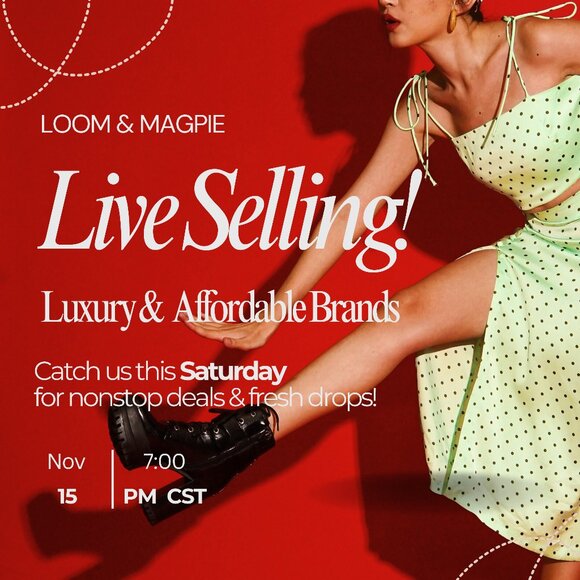 Luxury & Affordable Brands Live Selling! - Picture 1 of 1